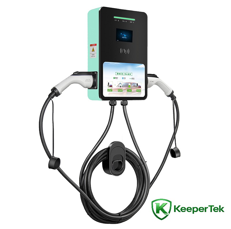 7KW / 14KW igorofa ihagaze imwe hamwe n'imbunda ebyiri AC yishyuza ikirundo KT-HC06